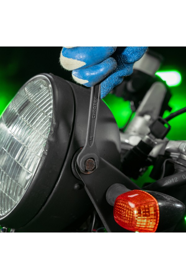 Набор ключей рожковых, 6 - 32 мм, 15 шт., CrV, фосфатированные Сибртех