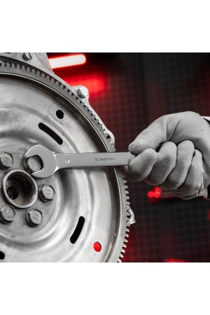 Набор ключей рожковых 12 шт, (6-32мм), CrV, Elliptical, зеркальное хромирование Matrix