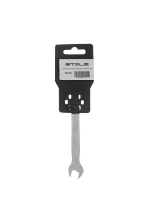 Ключ комбинированный, 9 мм, CrV, антислип Stels