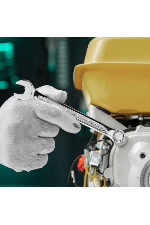 Ключ комбинированный, 12 мм, CrV, антислип Stels