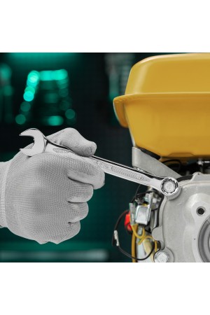 Ключ комбинированный, 13 мм, CrV, антислип Stels