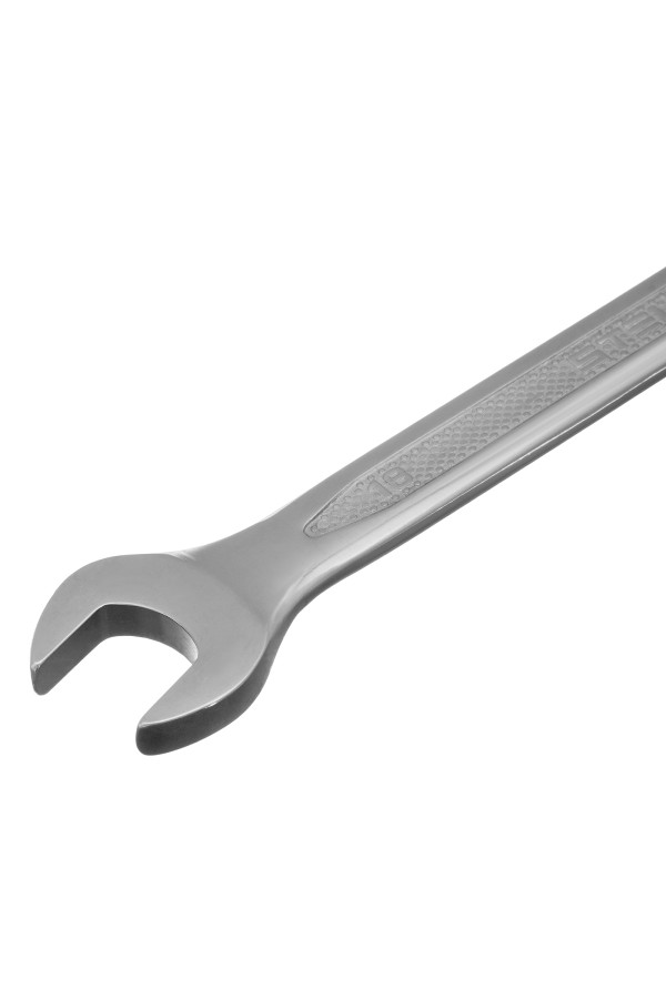 Ключ комбинированный, 18 мм, CrV, антислип Stels