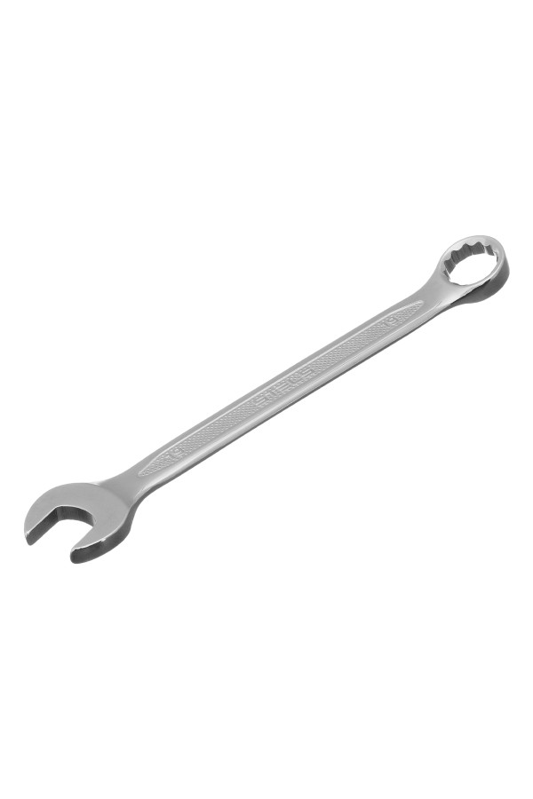 Ключ комбинированный, 19 мм, CrV, антислип Stels