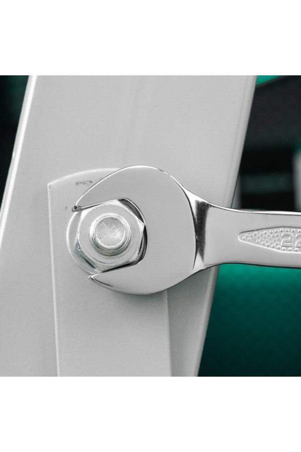 Ключ комбинированный, 22 мм, CrV, антислип Stels