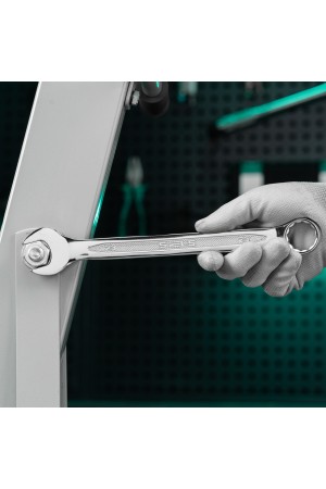 Ключ комбинированный, 23 мм, CrV, антислип Stels