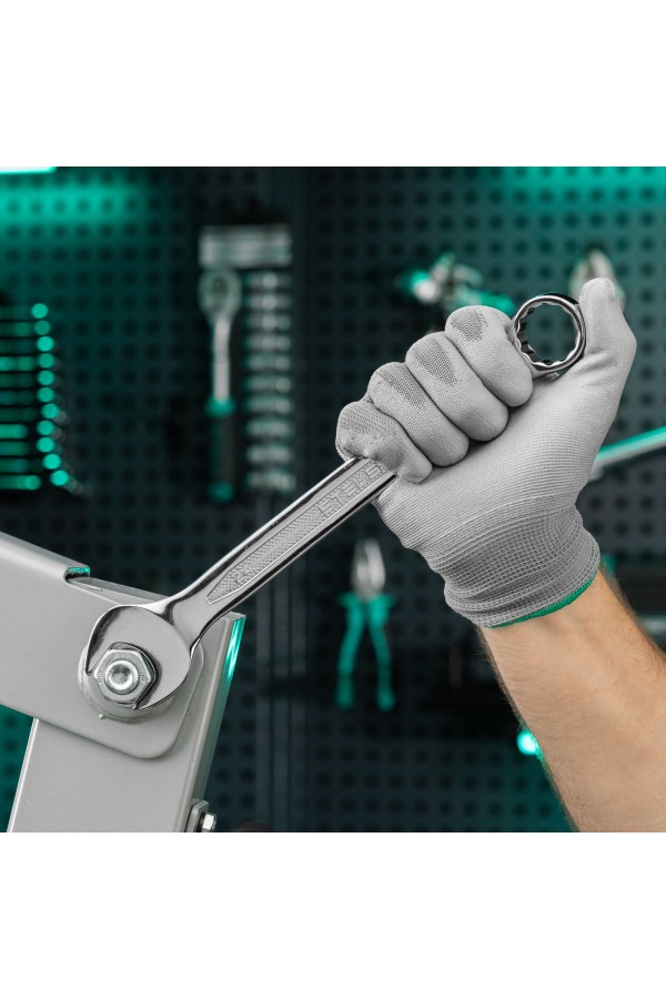 Ключ комбинированный, 24 мм, CrV, антислип Stels