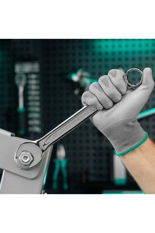 Ключ комбинированный, 25 мм, CrV, антислип Stels