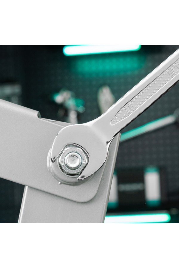 Ключ комбинированный, 25 мм, CrV, антислип Stels