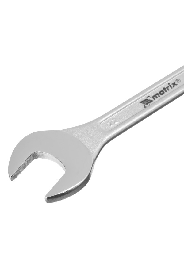 Набор ключей рожковых, 6-22 мм, 8 шт, CrV, хромированные Matrix