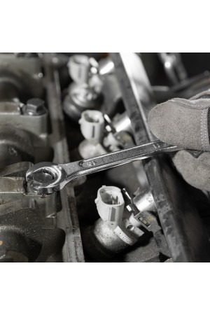 Набор ключей рожковых, 6 х 32 мм, 12 шт., CrV, хромированные Matrix