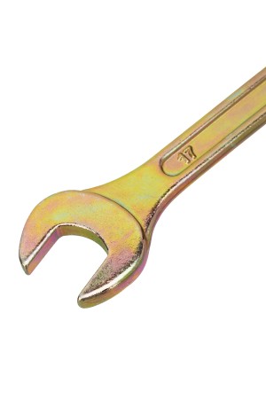 Набор ключей рожковых 6-17 мм, 6 шт, желтый цинк Сибртех