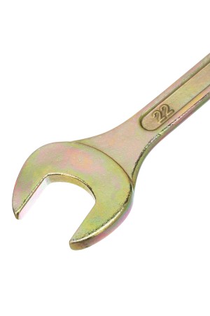 Набор ключей рожковых 6-22 мм, 8 шт, желтый цинк Сибртех