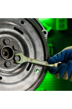 Набор ключей рожковых 6-32 мм, 12 шт, желтый цинк Сибртех