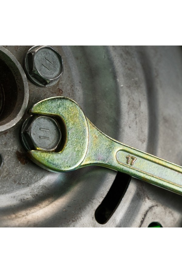 Набор ключей рожковых 6-32 мм, 12 шт, желтый цинк Сибртех