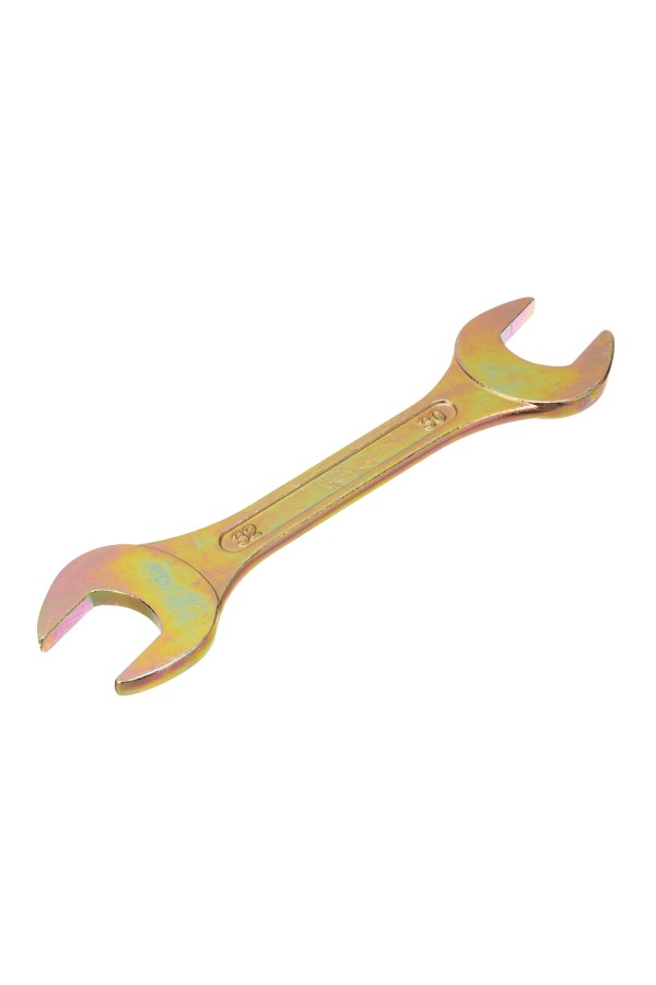 Набор ключей рожковых 6-32 мм, 12 шт, желтый цинк Сибртех