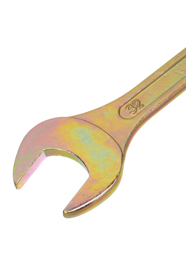 Набор ключей рожковых 6-32 мм, 12 шт, желтый цинк Сибртех