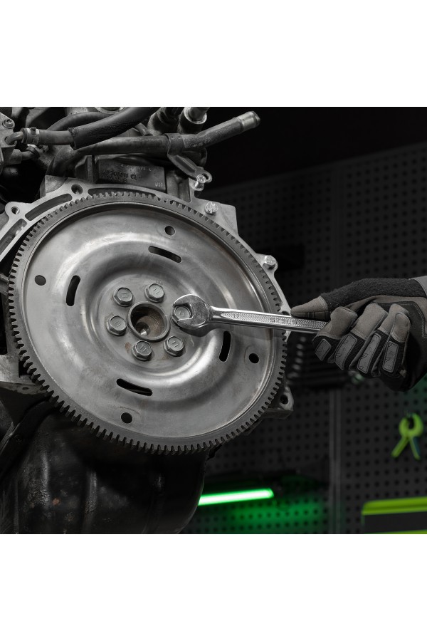 Набор ключей комбинированных 8 шт, 8-19 мм,  антислип Stels