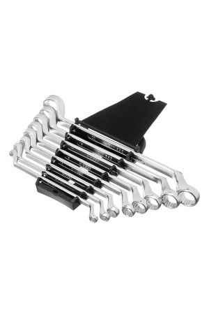Набор ключей накидных, 6-22 мм, CR-V, 8 шт, полированный хром Matrix