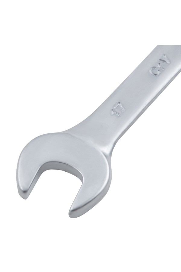 Набор ключей комбинированных, 8-19 мм, 8 шт, CrV, матовый хром Matrix