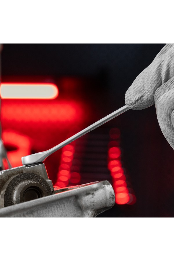 Набор ключей комбинированных, 6-22 мм, 12 шт, CrV, матовый хром Matrix