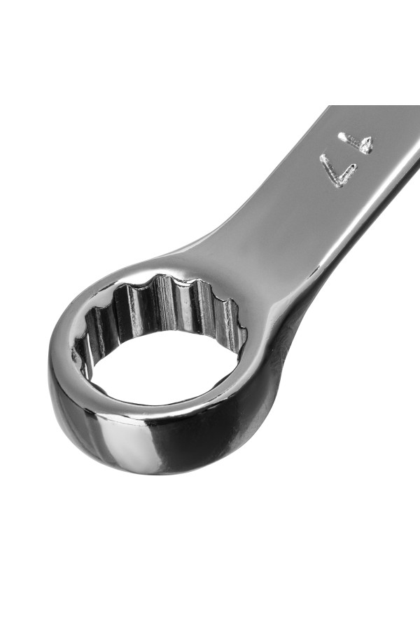 Набор ключей комбинированных, 6-17 мм, 6 шт, CrV, полированный хром Matrix