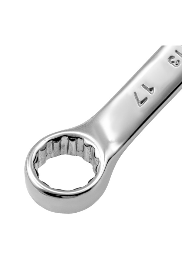 Набор ключей комбинированных, 6-19 мм, 8 шт, CrV, полированный хром Matrix