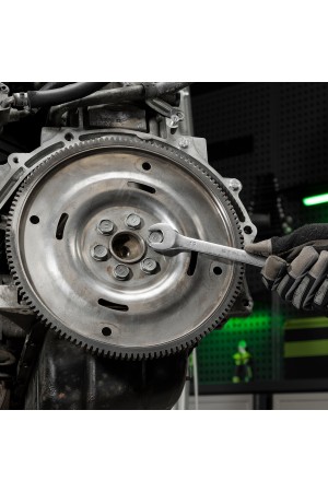 Набор ключей комбинированных 6-32 мм, 22 шт, CrV, матовый хром Stels