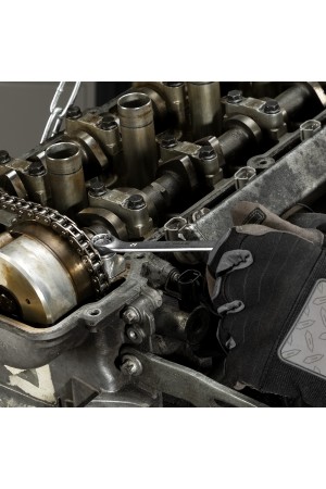 Набор ключей комбинированных 6-32 мм, 22 шт, CrV, матовый хром Stels