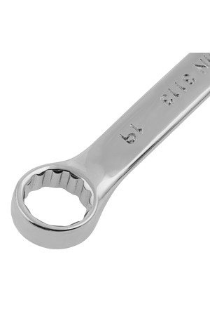 Набор ключей комбинированных, 6-22 мм, 12 шт, CrV, полированный хром Matrix