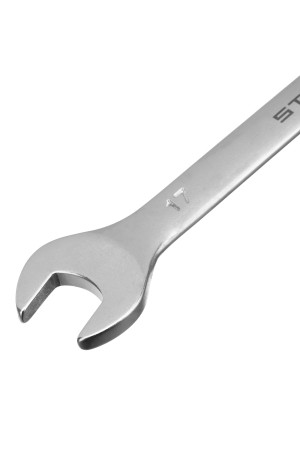 Набор ключей комбинированных, 8-17 мм, 6 шт, CrV, матовый хром Stels