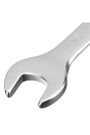 Набор ключей комбинированных, 8-19 мм, 8 шт, CrV, матовый хром Stels