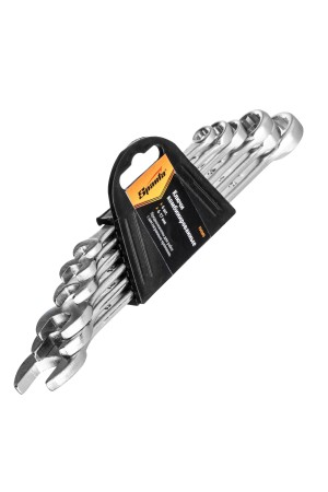 Набор ключей комбинированных, 6-17 мм, хромированные, 6 шт, Sparta