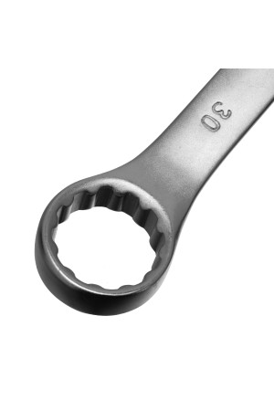 Набор ключей комбинированных 6-32 мм, 26 шт, CrV, матовый хром Stels