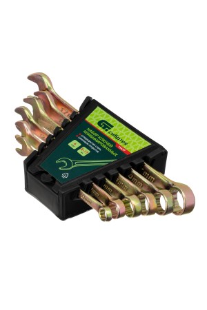 Набор ключей комбинированных, 8-17 мм, 6 шт Сибртех