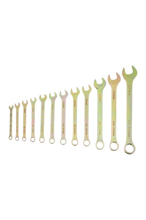 Набор ключей комбинированных, 6-22 мм, 12 шт Сибртех