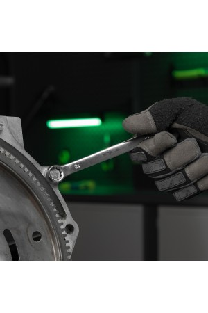 Набор ключей комбинированных 6-17 мм, 6 шт., CrV, матовый хром Stels