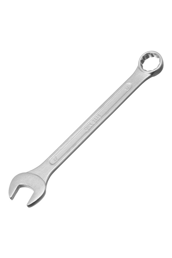 Набор ключей комбинированных, 8-17 мм, CrV, 6 шт Сибртех