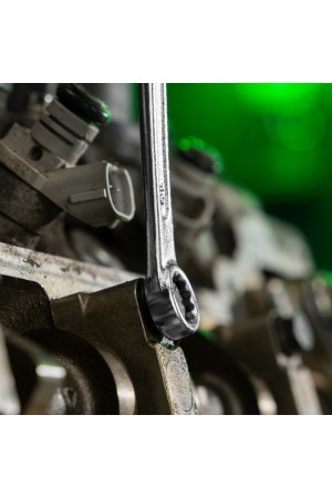 Набор ключей комбинированных, 6-22 мм, CrV, 12 шт Сибртех