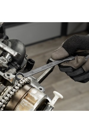 Набор ключей комбинированных, 6 - 22 мм, 12 шт., CrV, фосфатированные Сибртех