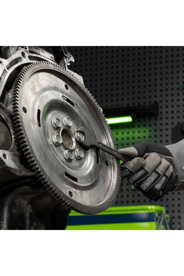 Набор ключей комбинированных, 6 - 22 мм, 12 шт., CrV, фосфатированные Сибртех