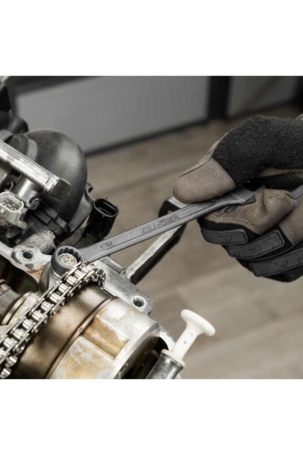 Набор ключей комбинированных, 6 - 32 мм, 22 шт., CrV, фосфатированные Сибртех