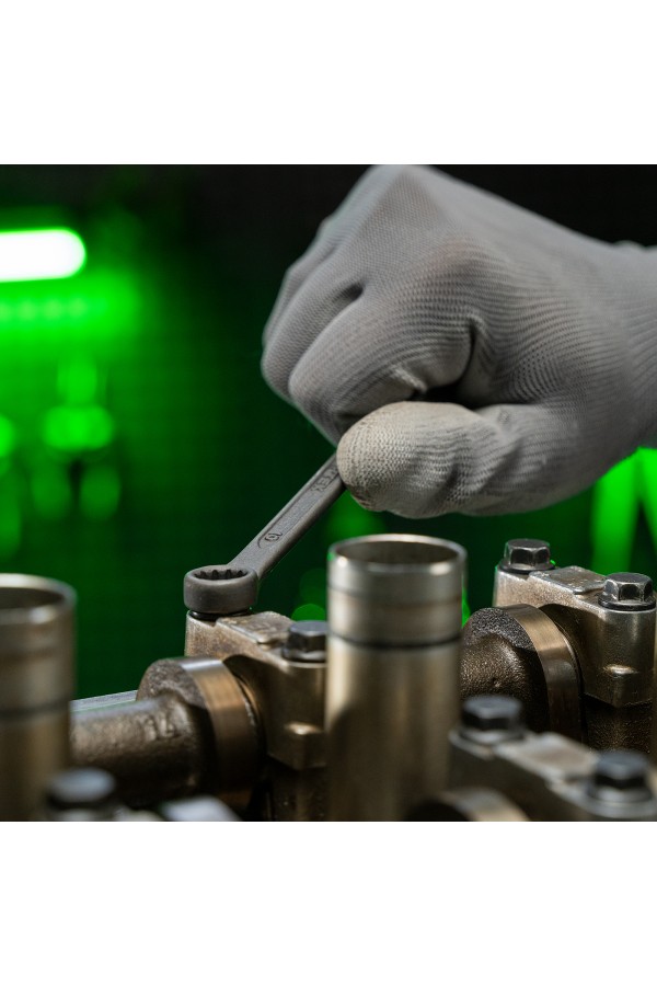 Набор ключей комбинированных, 5,5 - 32 мм, 27 шт., CrV, фосфатированные Сибртех