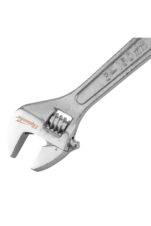 Ключ разводной, 150 мм, хромированный Sparta