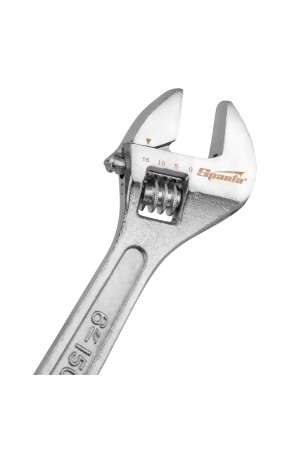 Ключ разводной, 150 мм, хромированный Sparta