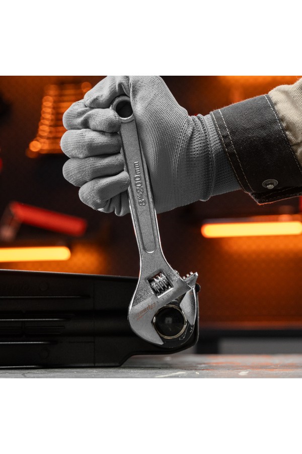 Ключ разводной, 200 мм, хромированный Sparta