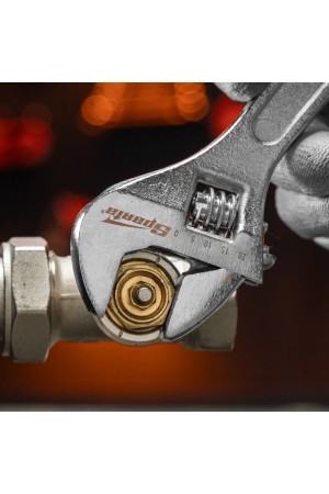 Ключ разводной, 200 мм, хромированный Sparta