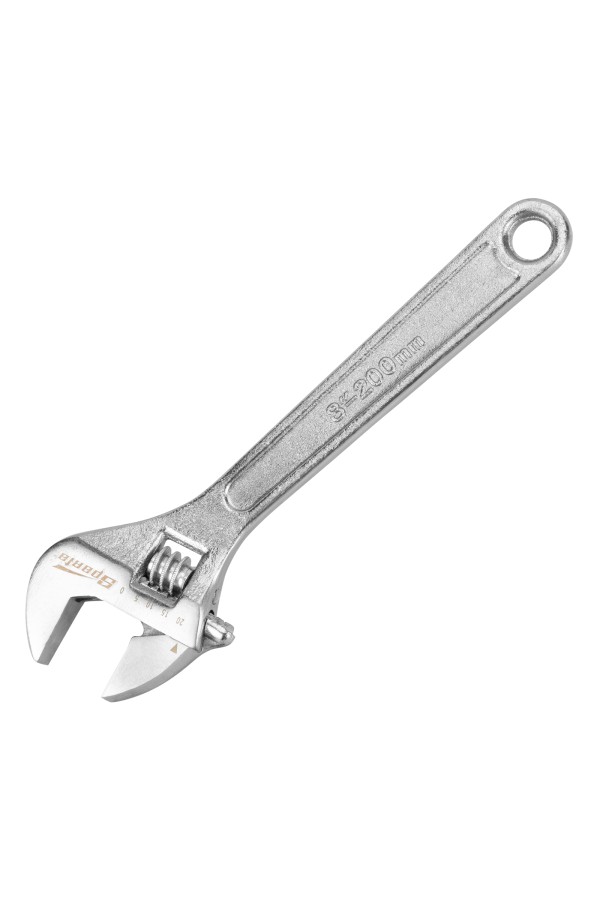 Ключ разводной, 200 мм, хромированный Sparta
