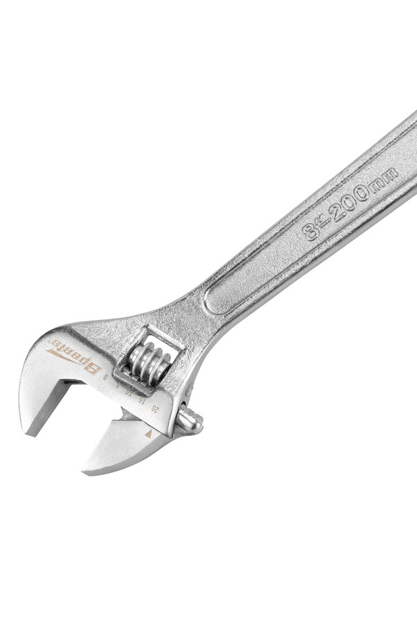 Ключ разводной, 200 мм, хромированный Sparta