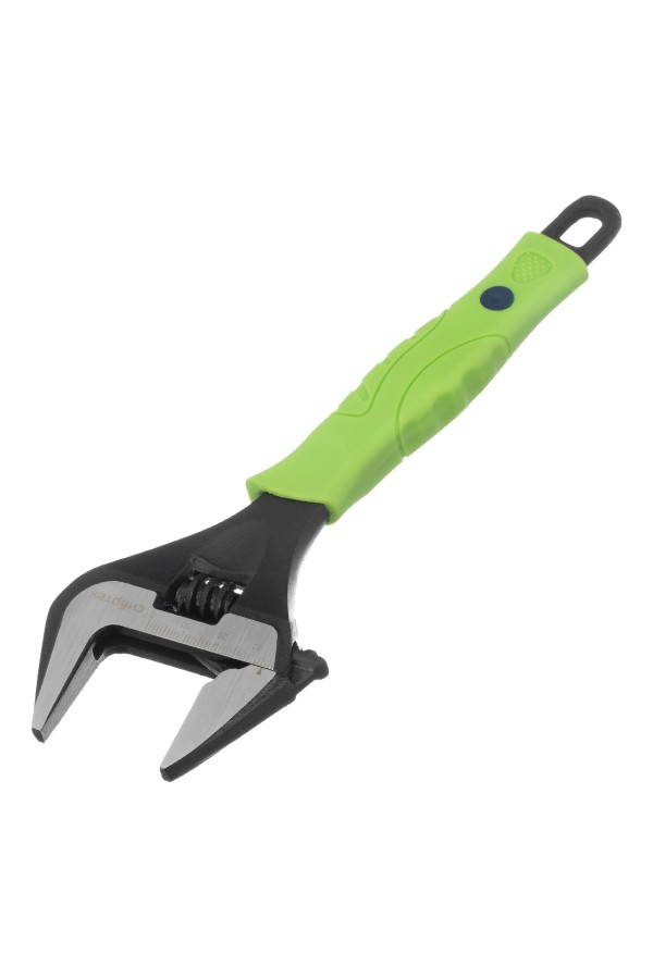 Ключ разводной, 200 мм, тонкие губки, фосфатированый Сибртех