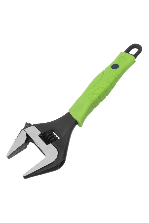 Ключ разводной, 200 мм, тонкие губки, фосфатированый Сибртех